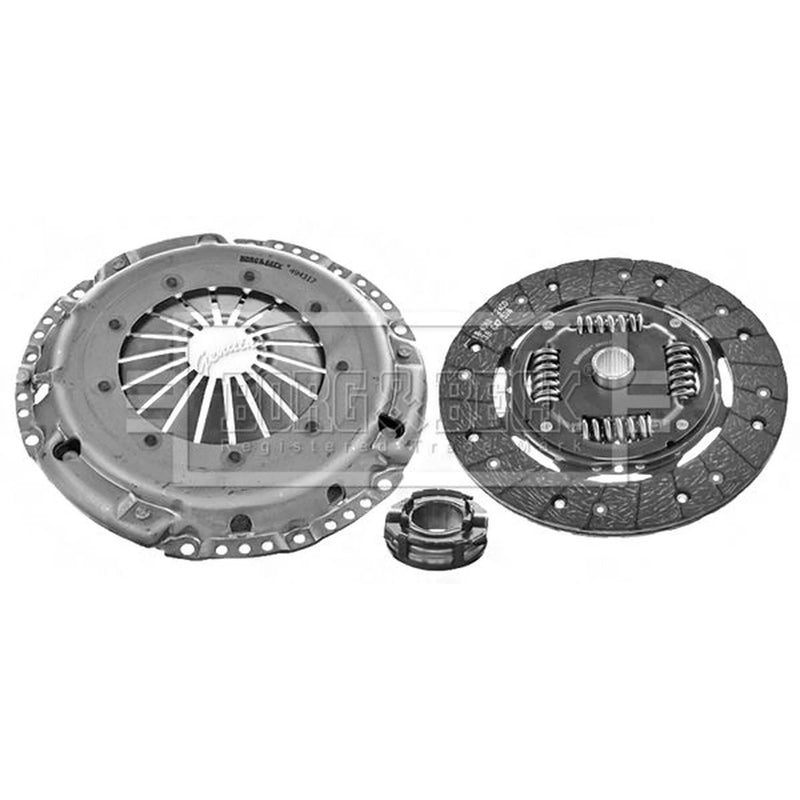 Borg & Beck Clutch Kit Set 3pc 228mm HK6549