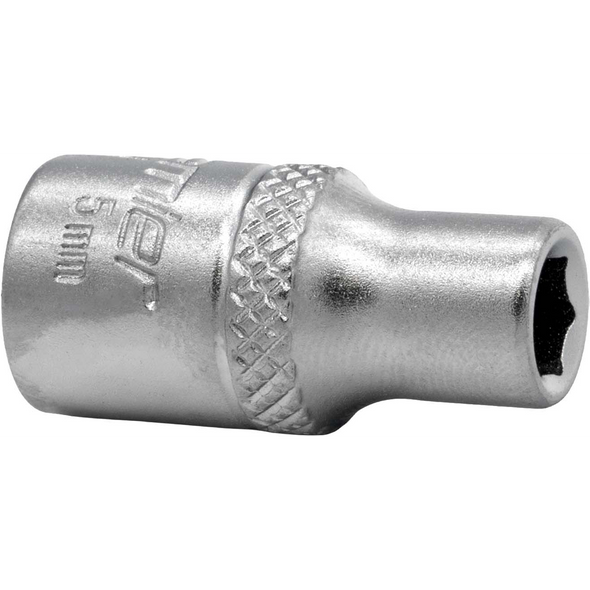 Sealey 1/4"Dr Socket 5mm (Micro Satin Finish)