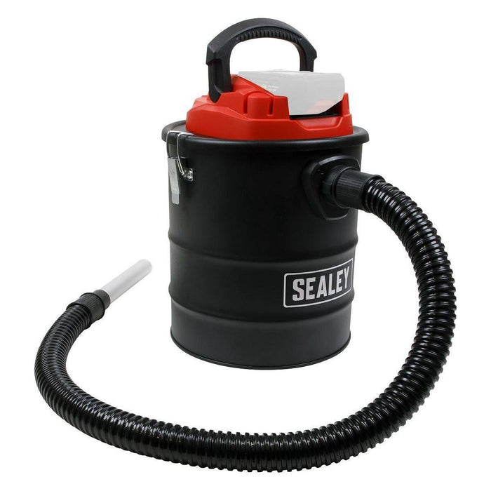 Sealey Handheld Ash Vacuum Cleaner 20V SV20 Series 15L Kit 2 Batteries Sealey  - Town Parts