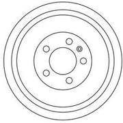 Abtex Brake Drum Assembly Rear BDM982