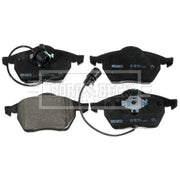 Borg & Beck 4 x Front Brake Pad Set BBP1646