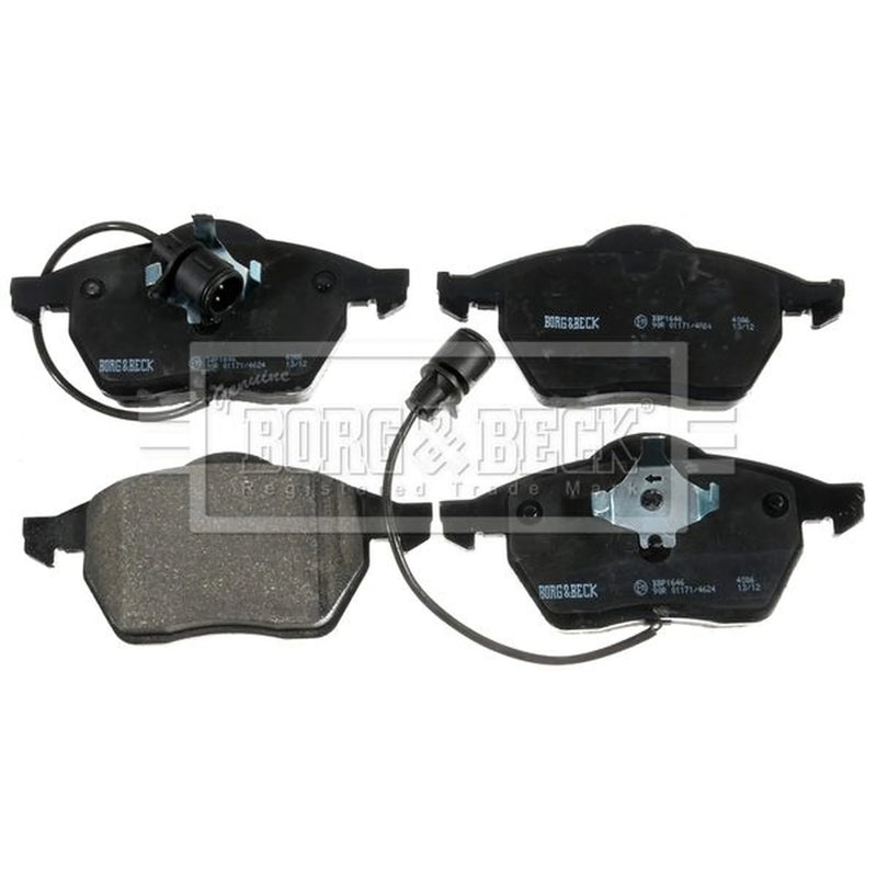 Borg & Beck 4 x Front Brake Pad Set BBP1646