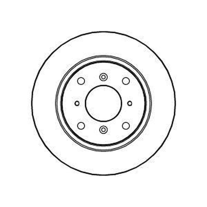 Abtex 2 x Vented Front Brake Discs BD1336V