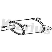 Klarius Box With Tail Pipe Rear DN711L