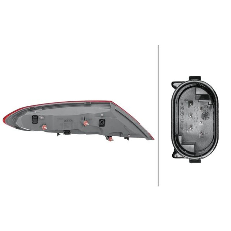 Hella Tail Light / Lamp LED Right 2SD 011 786-261