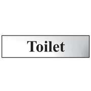 Scan Toilet - Polished Chrome Effect 200 x 50mm - 6051C