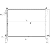 NRF Air Conditioning Condenser 350460