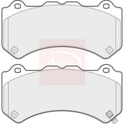 Apec Front Brake Pad Set PAD1743