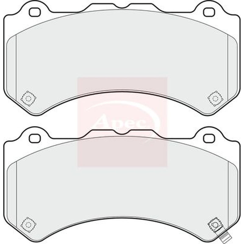 Apec Front Brake Pad Set PAD1743