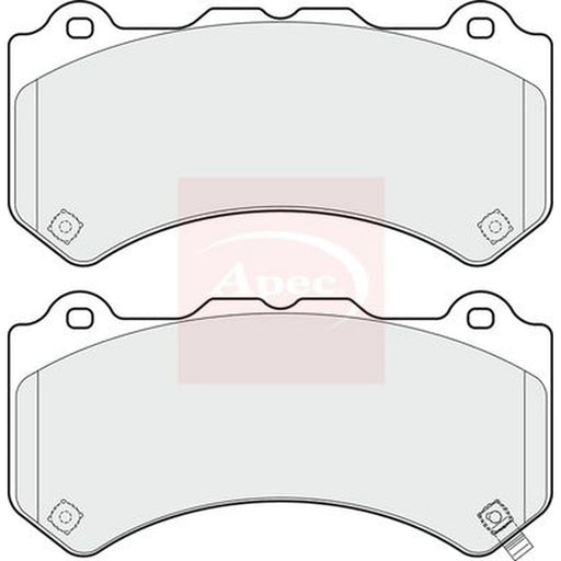 Apec Front Brake Pad Set PAD1743