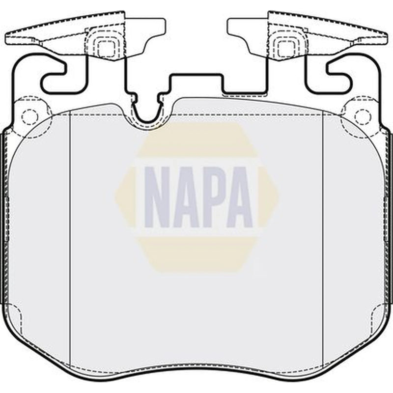 NAPA Front Brake Pad Set NBP1792