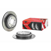 Brembo Xtra 2 x Perforated Rear Brake Discs 08.9163.1X