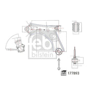Febi Control/Trailing Arm Front Left 177893