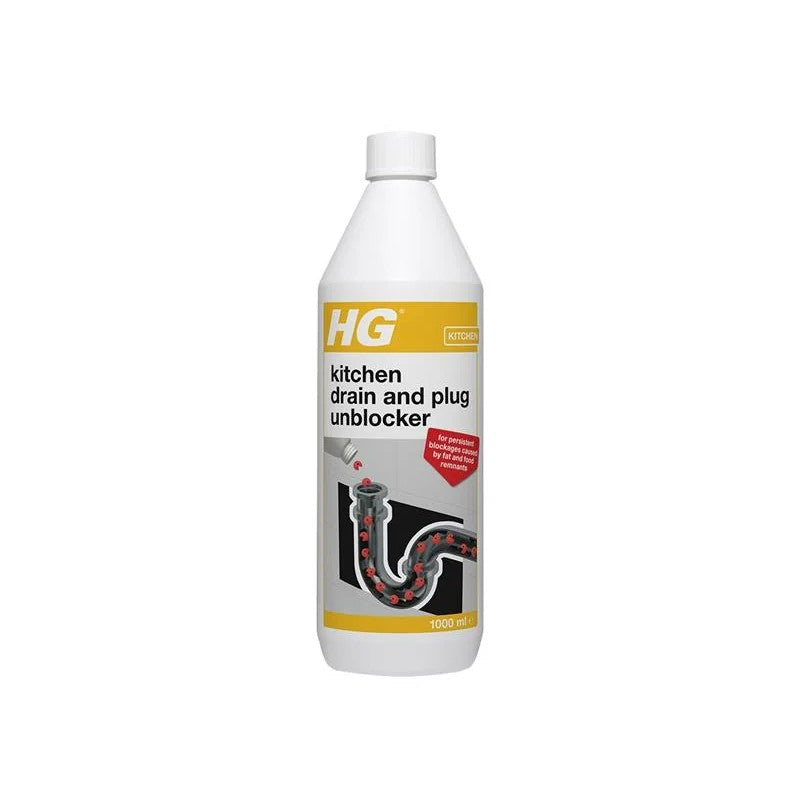 H G Kitchen Drain Unblocker 1 Litre - Natural Enzyme Formula