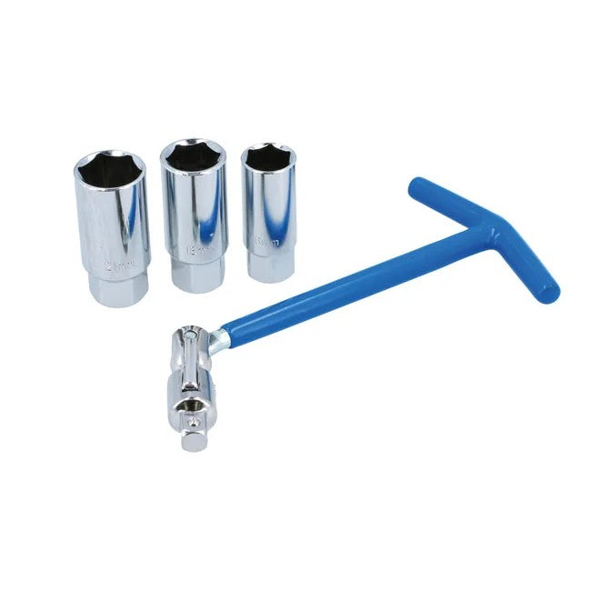 Laser Tools T-Handle Spark Plug Socket Set 3/8"D 4pc - PL