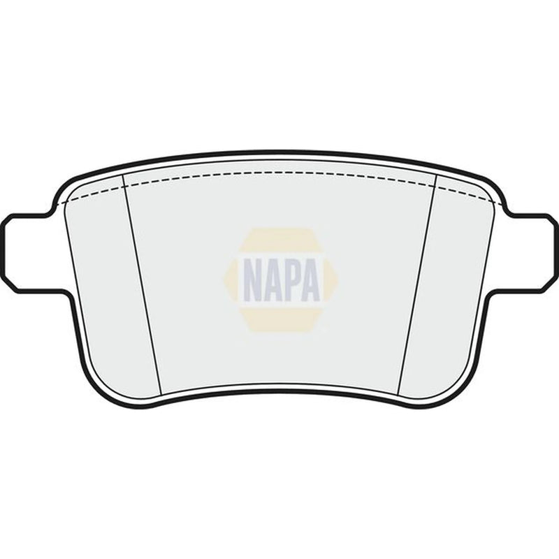 NAPA Rear Brake Pad Set NBP1338