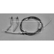 Borg & Beck Handbrake Cable Left Rear BKB1348