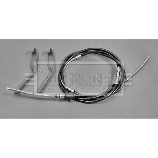 Borg & Beck Handbrake Cable Left Rear BKB1348