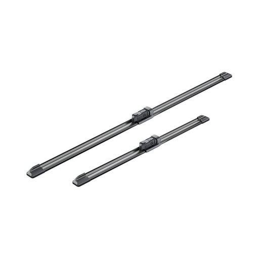 Bosch Aerotwin Flat Blade 600/400 A721S Front Windscreen Wiper Blades Pair Set Bosch  - Town Parts