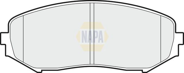 NAPA Front Brake Pad Set