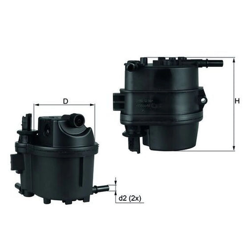 Mahle Fuel Filter Element KL 779