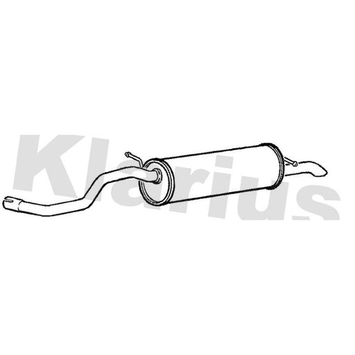 Klarius Box With Tail Pipe Rear SK34Q