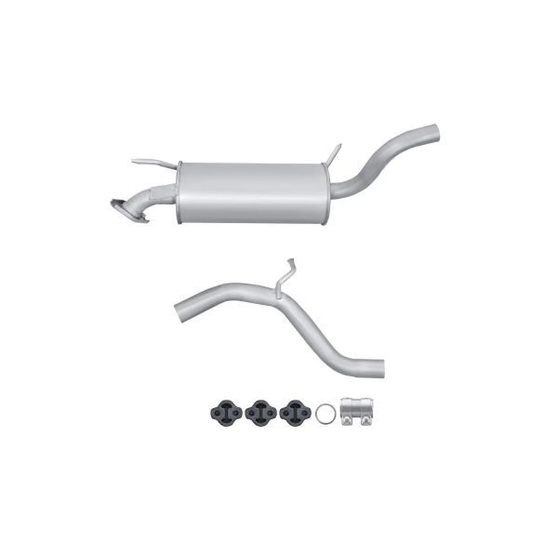 Hella End Silencer Rear 8LD 366 035-531