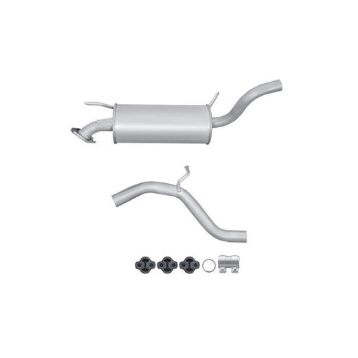 Hella End Silencer Rear 8LD 366 035-531