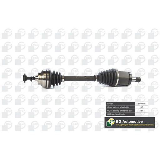 BGA CV Drive Shaft Driveshaft Front Left DS0903L
