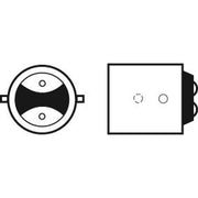 Valeo 10 x Indicator Turn Signal Bulb BAY15d 12V 21/5W 032207