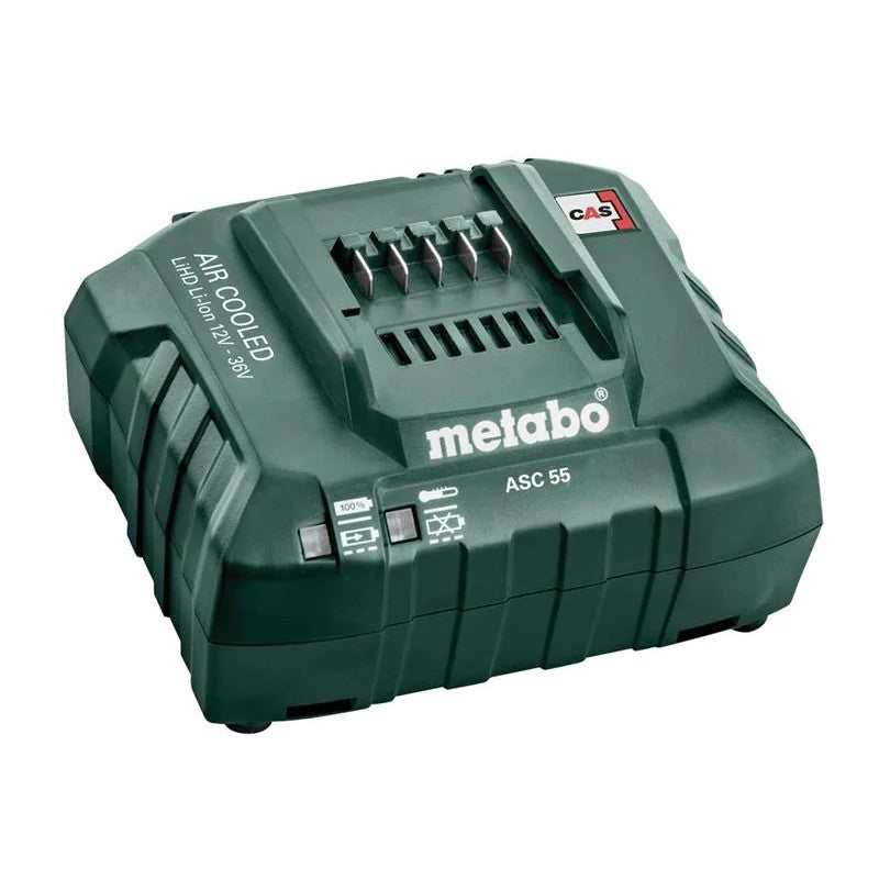 Metabo ASC 55 Air Cooled Slide Charger 12-36V Li-ion - 627045000