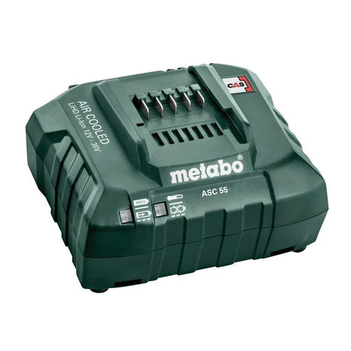 Metabo ASC 55 Air Cooled Slide Charger 12-36V Li-ion - 627045000