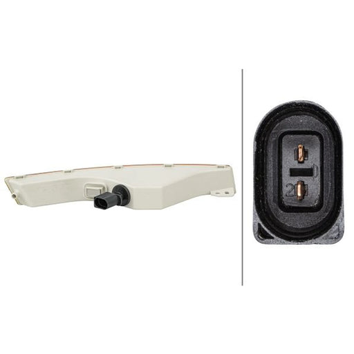 Hella Direction Indicator Light Left Front 2BA 010 118-011