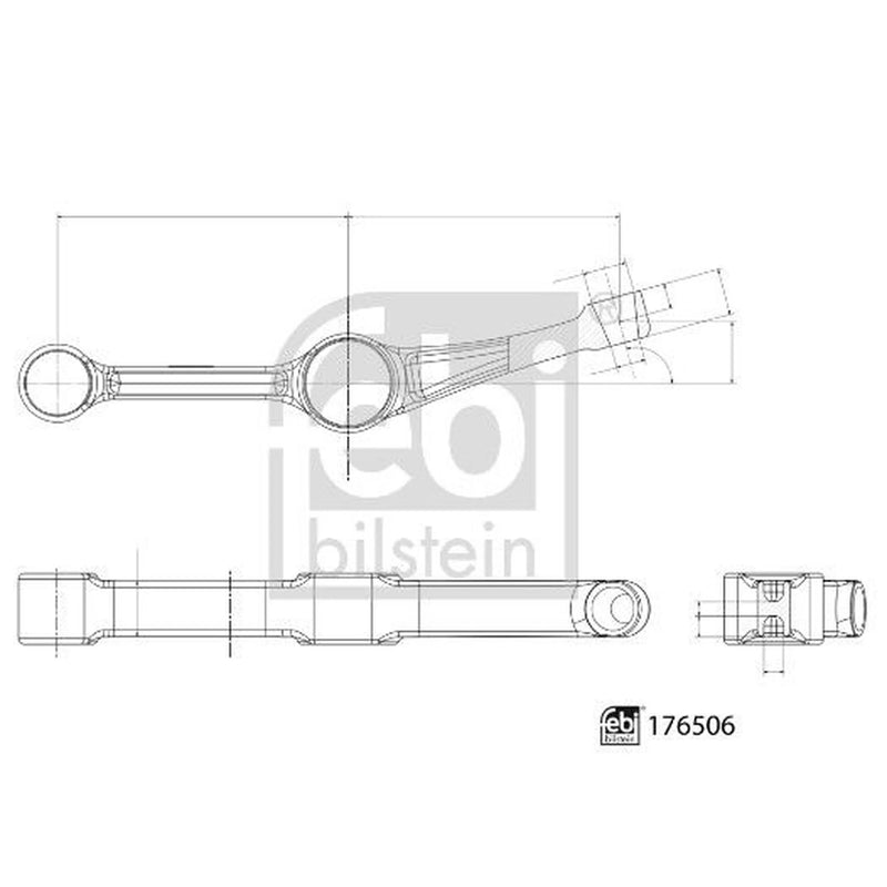 Febi Control/Trailing Arm Rear 176506