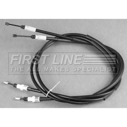 First Line Handbrake Cable Left Rear FKB2612
