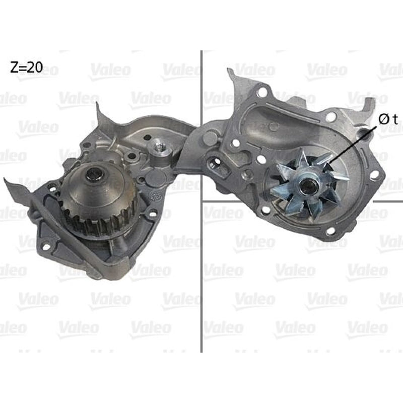Valeo Engine Cooling Water Pump 506564