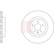 Apec 2 x Vented Front Brake Discs DSK3632