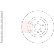 Apec 2 x Vented Front Brake Discs DSK3632