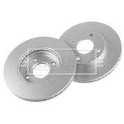 Borg & Beck 2 x Vented Front Brake Discs BBD4120