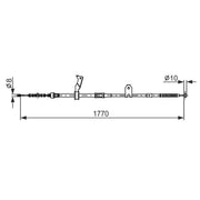Bosch Handbrake Cable Rear 1 987 482 300