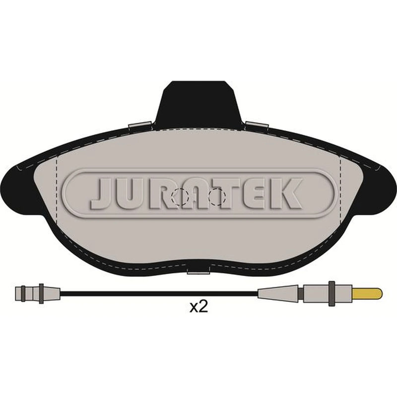 Juratek Front Brake Pad Set JCP935
