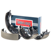 Borg & Beck Brake Shoe Set Axle Kit BBS6433