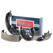 Borg & Beck Brake Shoe Set Axle Kit BBS6433