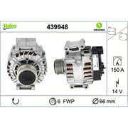 Valeo Car Alternator 12V 439948