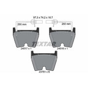 Textar Front Brake Pad Set 2451701