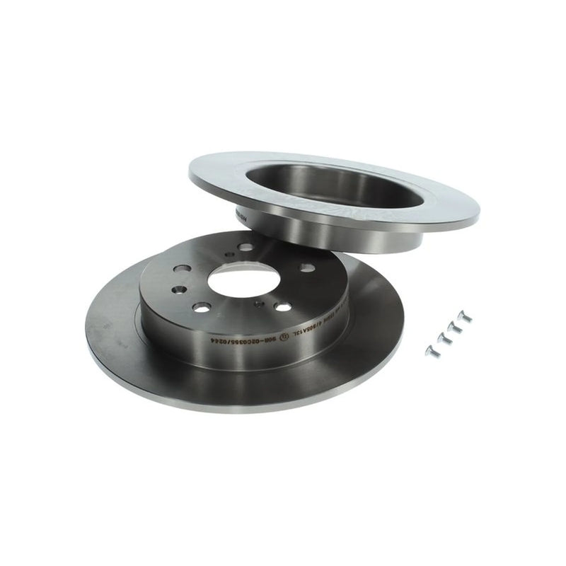Bosch 2 x Solid Rear Brake Discs 0 986 479 047