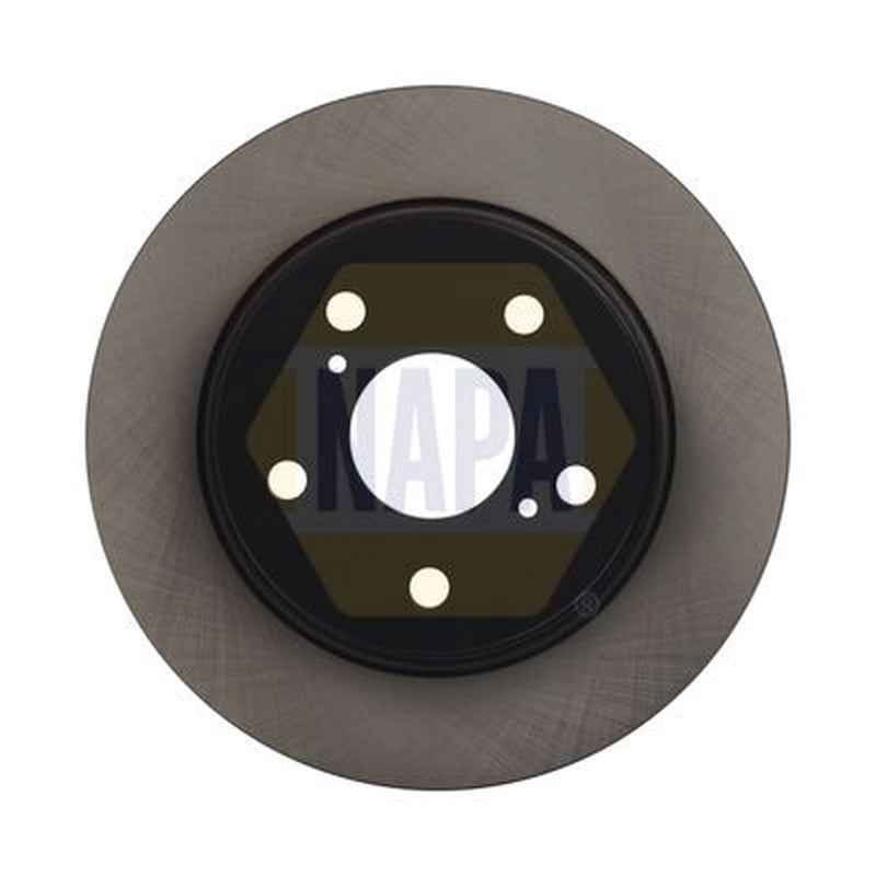 NAPA 2 x Solid Rear Brake Discs NBD5109