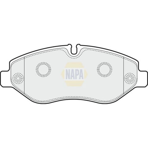 NAPA Front Brake Pad Set NBP1280