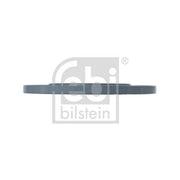 Febi 2 x Solid Rear Brake Discs 104498
