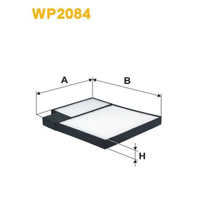 WIX Cabin Air Filter (Pollen Filter) WP2084